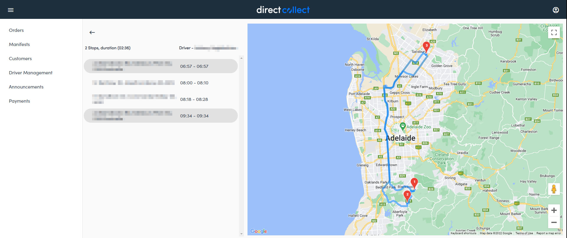 Direct-Collect-Route-Optimization