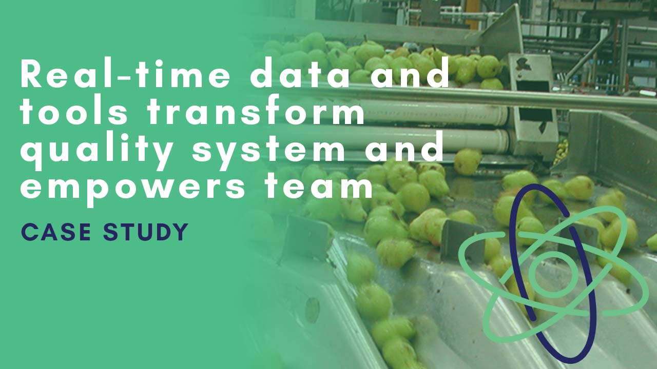 Real-time data and tools transform quality system and empowers team